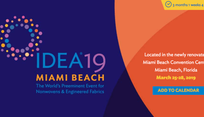 Miami, United States, 2019 Non-woven fabric international exhibition IDEA19 …