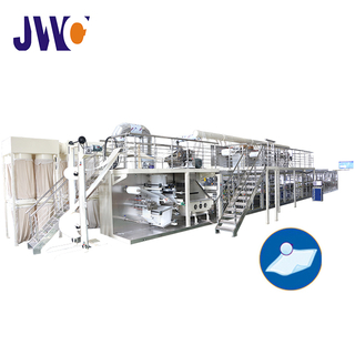 Full Servo 600MM Under Pad Machine 300-350M/MIN